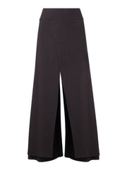 Pantalon-INDIEN-tencel coton bio-noir-femme-ghost-E413C