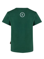 T-shirt enfant-UNISEXE maquereaux-coton bio- vert-unisexe-ghost dos-FC10