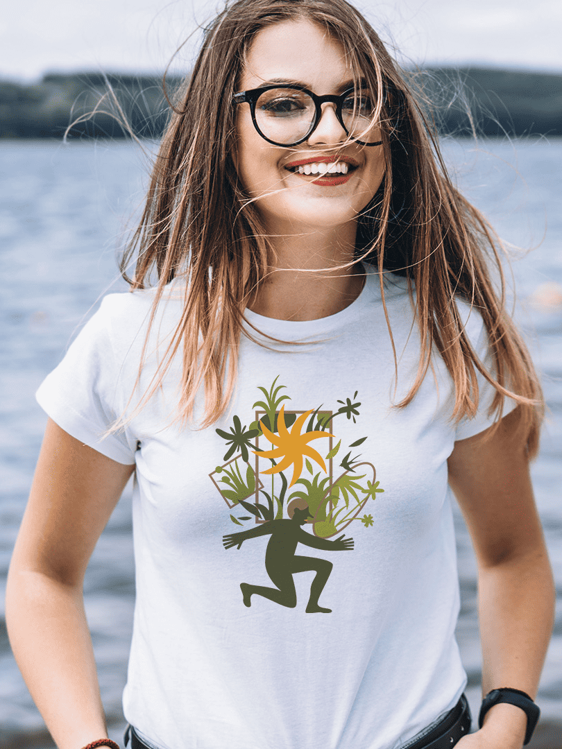 T-shirt unisexe Jour de la Terre (adulte 35$, enfant 30$)