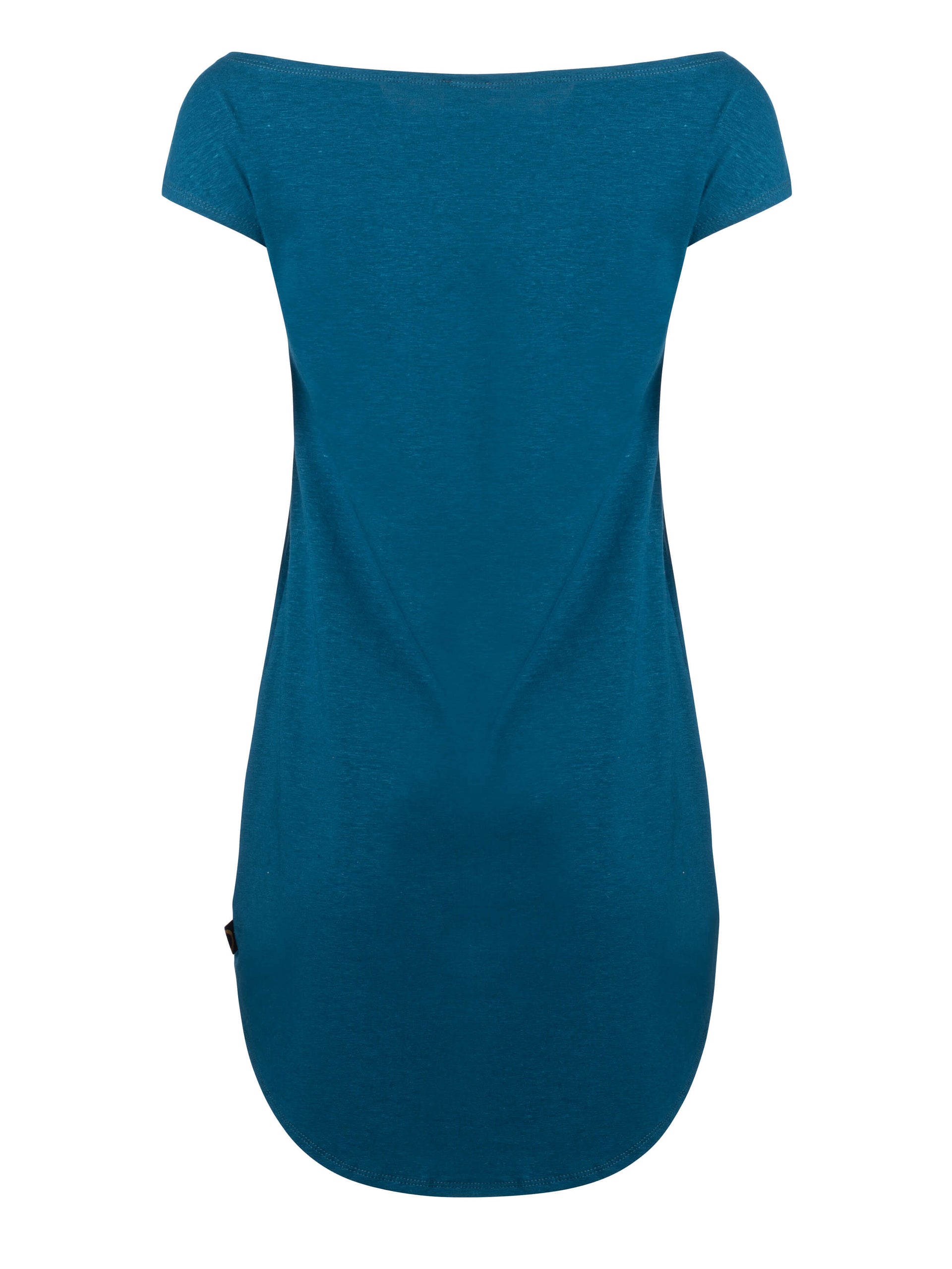 Robe tunique-RIVIERE-tencel coton bio-bleu-femme-ghost-FC22T2