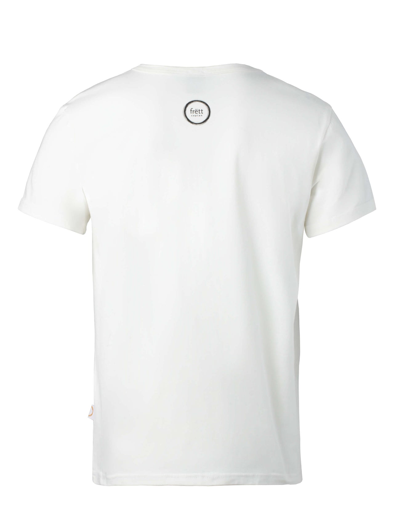 T-shirt-UNISEXE chapitaine-Coton bio-blanc-ghost dos-FC10