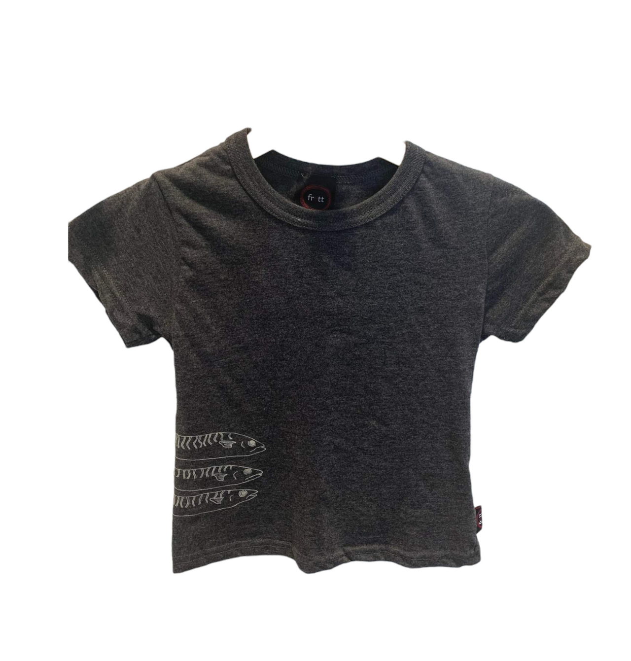 T-shirt enfant UNÏSEXE maquereaux charcoal